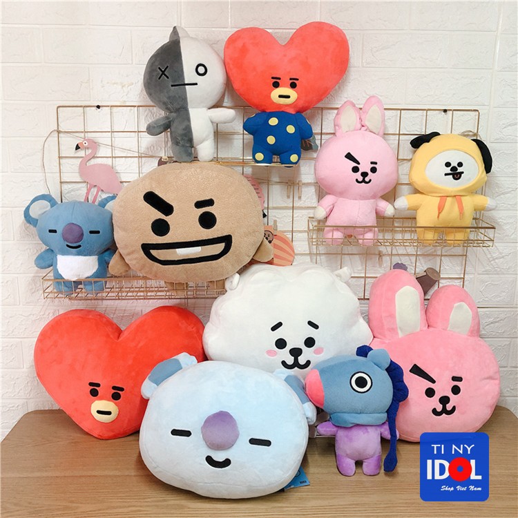 Gấu Bông BT21 BTS Cooky Jungkook Nhỏ, Gối Ôm Biểu Tượng Kpop Giá Rẻ