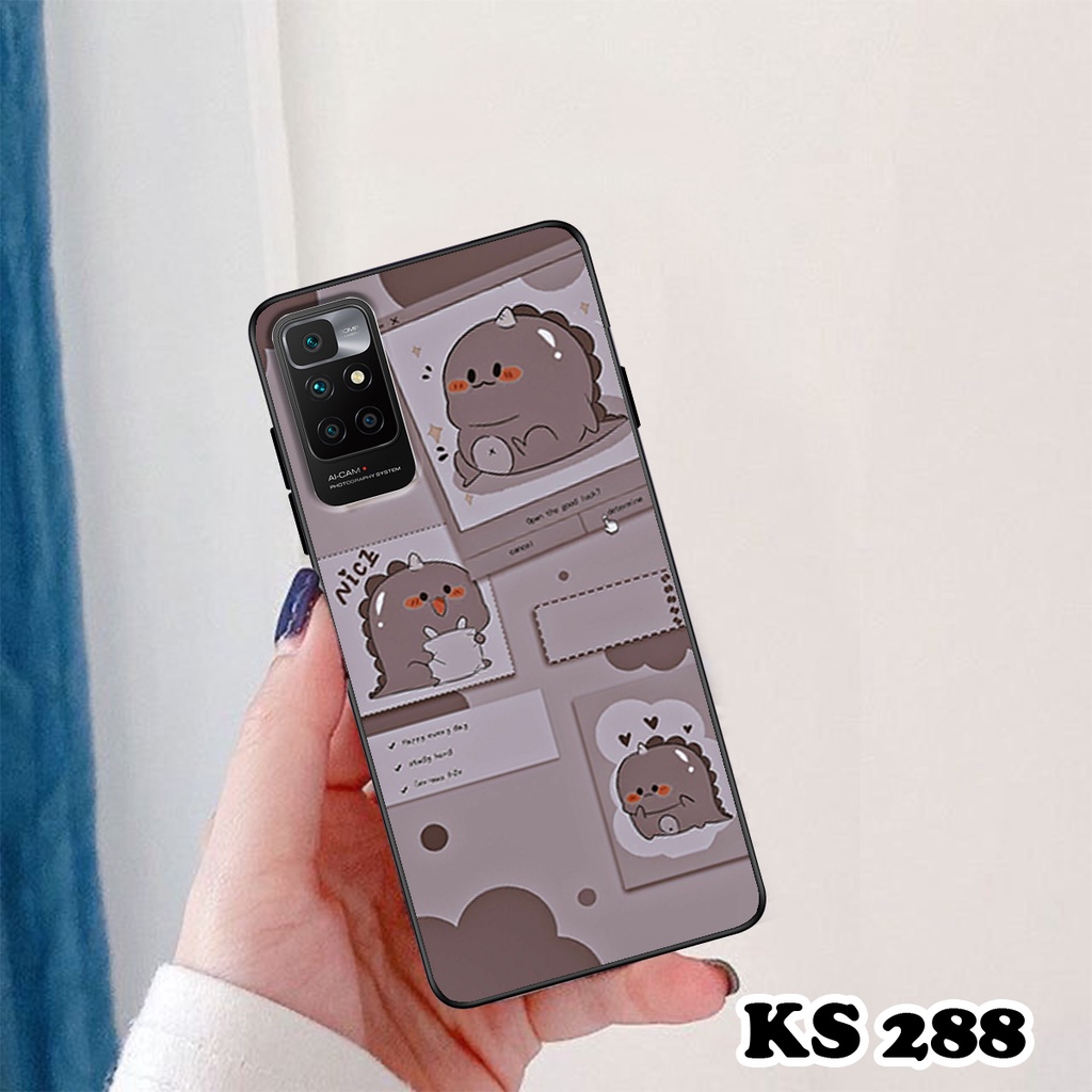 Ốp lưng Xiaomi Redmi 10 - Redmi 10A - Redmi 10C - Ốp in hình khủng long,dinosaur dễ thương