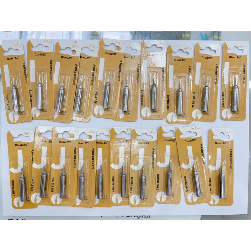 Mũi hàn cong và thẳng chính hãng Qianli 0,2mm