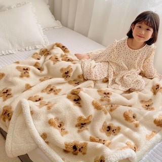 CHĂN LÔNG CỪU TEDDY