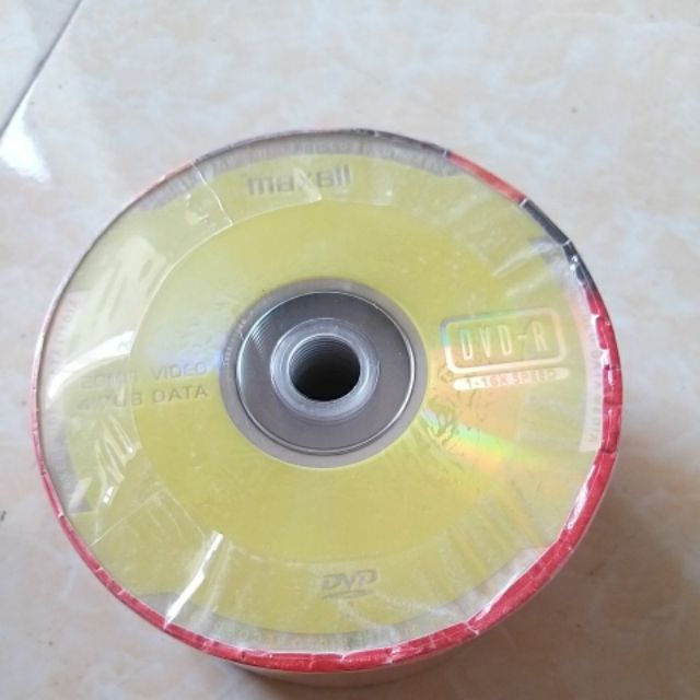 Đĩa trắng CD-R DVD-R kèm vỏ