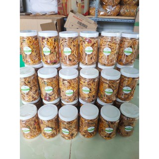 Combo 5 hũ cơm cháy lắc khô gà hũ mini