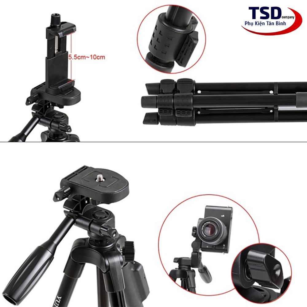 Gậy Tripod 3 Chân YT 5208 Chính Hãng | BigBuy360 - bigbuy360.vn