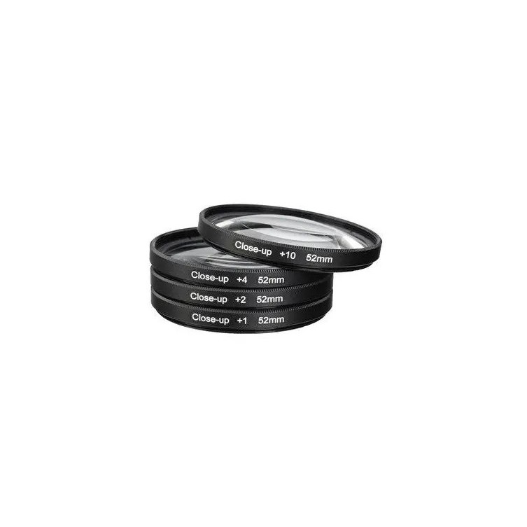 Bộ Ống Kính Lọc Cận Cảnh Macro 52MM + 1 + 2 + 4 + 10 52MM Close-Up Filter Set