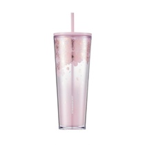 STARBUCKS Cốc Uống Nước Hình Cánh Hoa Anh Đào Mùa Thu 22 Màu Hồng Dung Tích 710ml