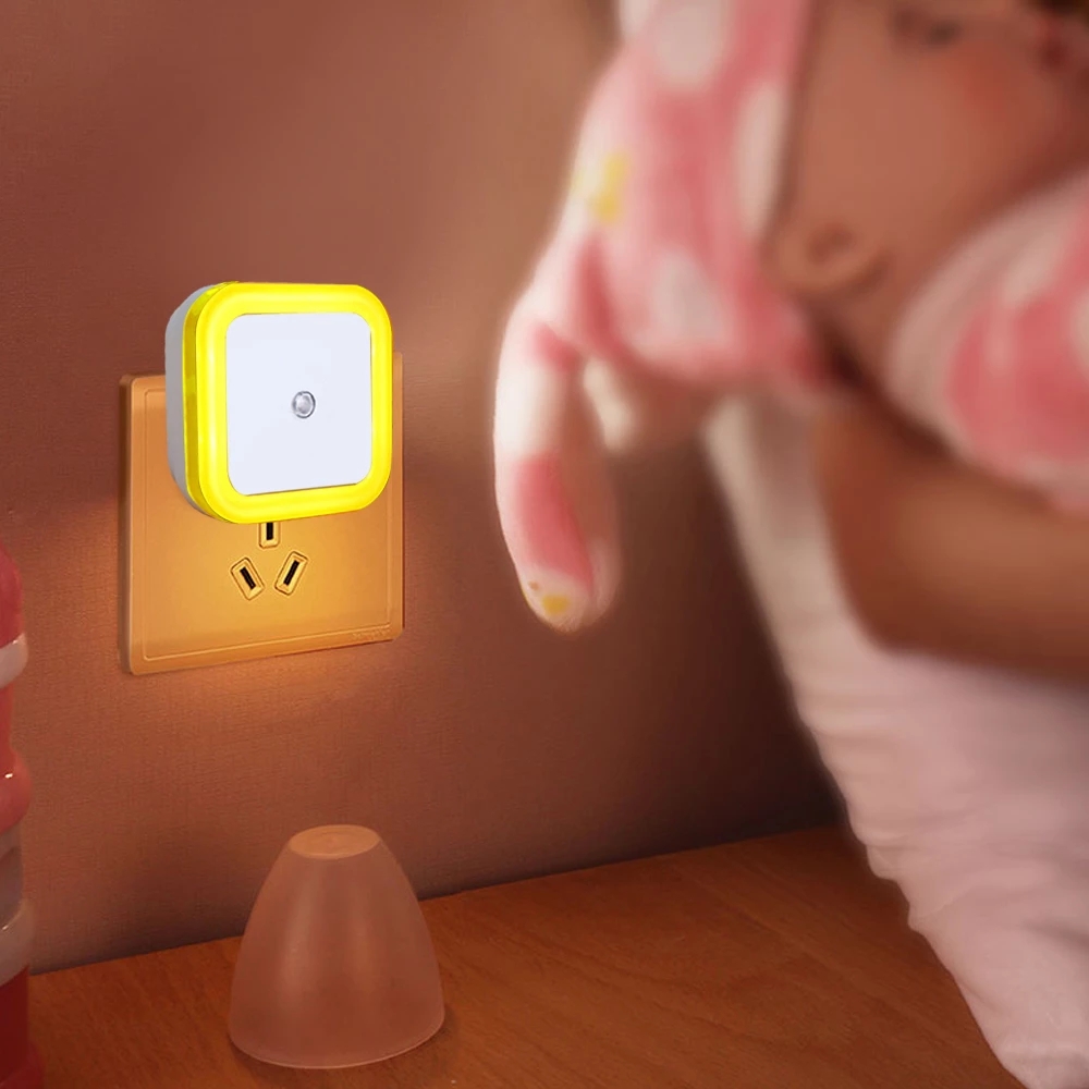 Điều khiển cảm biến ánh sáng không dây LED dùng làm đèn ngủ/ cầu thang tiết kiệm năng lượng