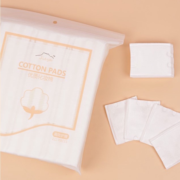 Bông tẩy trang 222 miếng Cotton Pads Mẫu Mới Chính Hãng Mềm Mịn