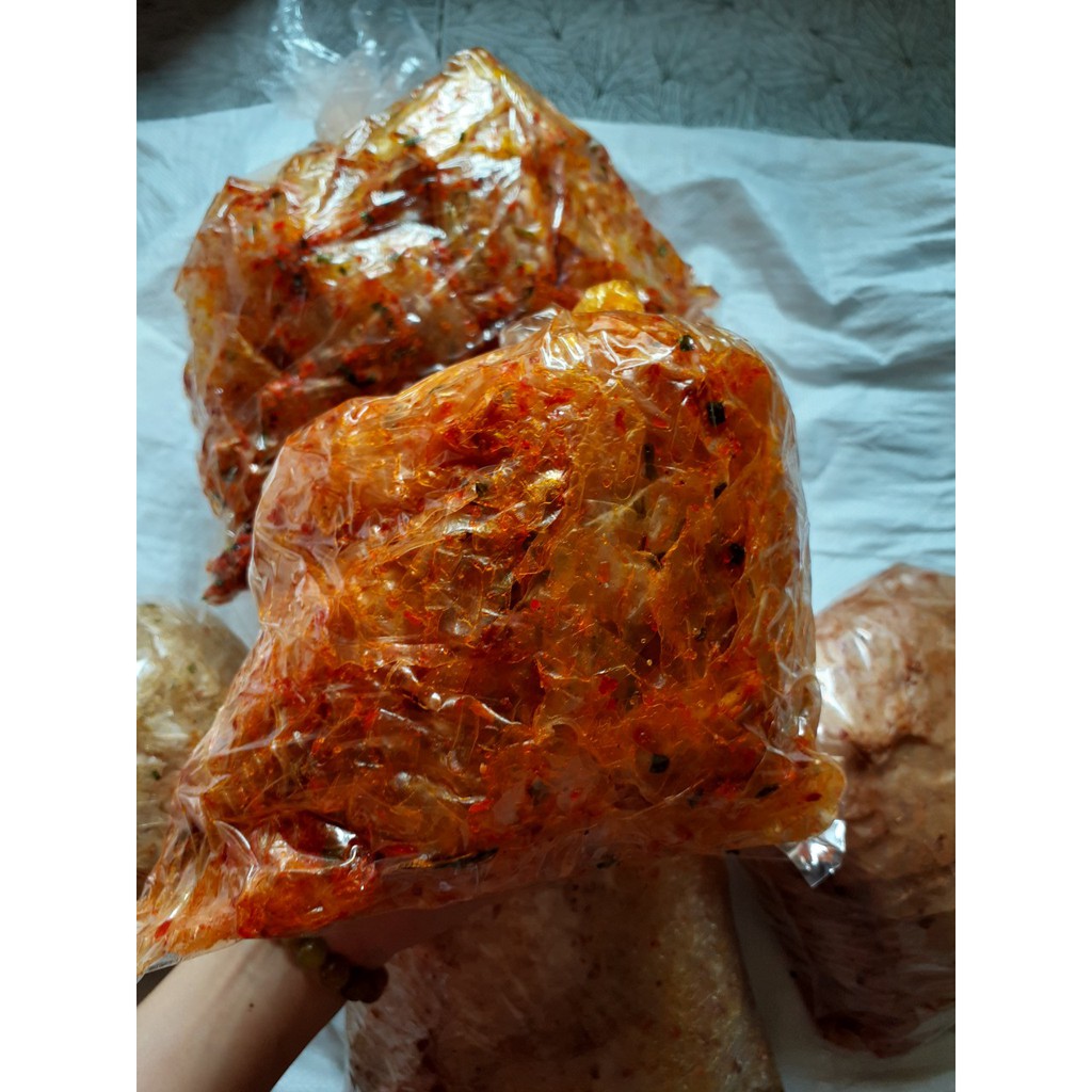 1kg Bánh tráng trộn tôm miếng dẻo - Đặc sản Tây Ninh