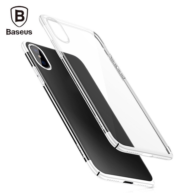 Ốp lưng Baseus viền màu cho IPhone X/ XS chính hãng