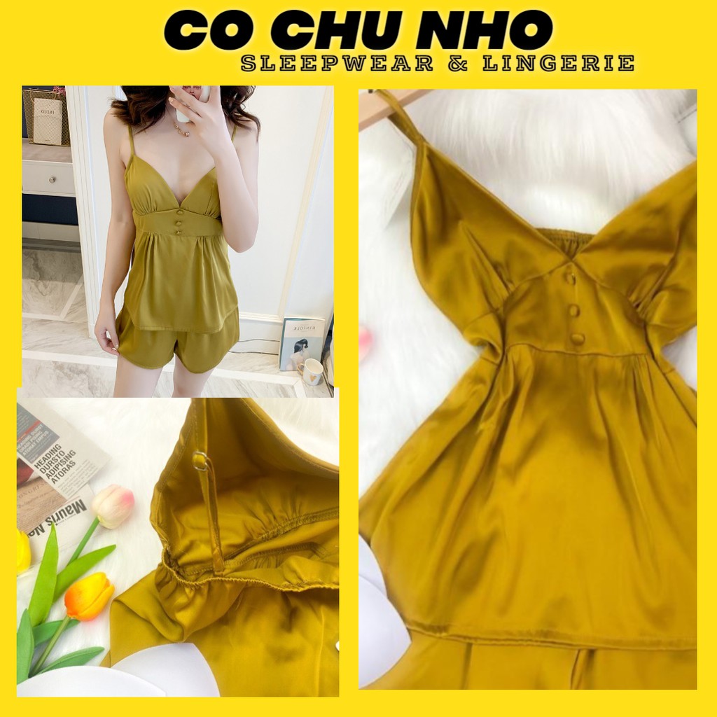 ♥️[Q11.HCM]♥️ LL626 bộ ngủ mặc nhà- đồ bộ satin lụa dễ thương - CCNCS