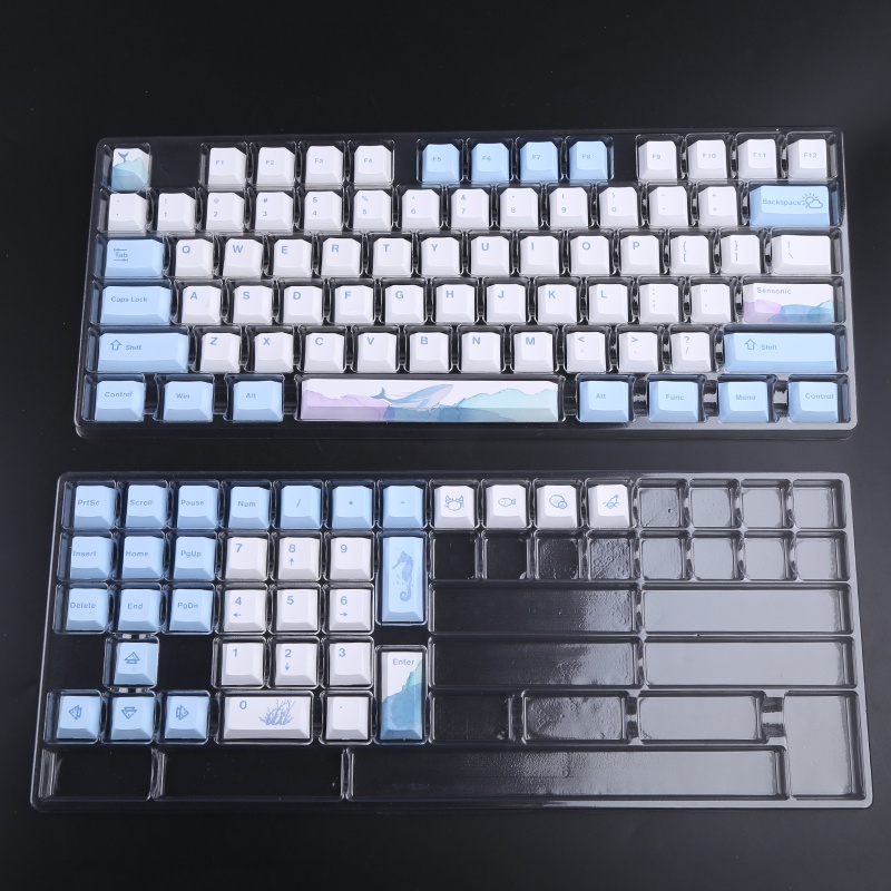 Bộ 110 Bàn Phím Cơ Pbt 5 Mặt Thay Thế In Hình Quả Cherry Xinh Xắn
