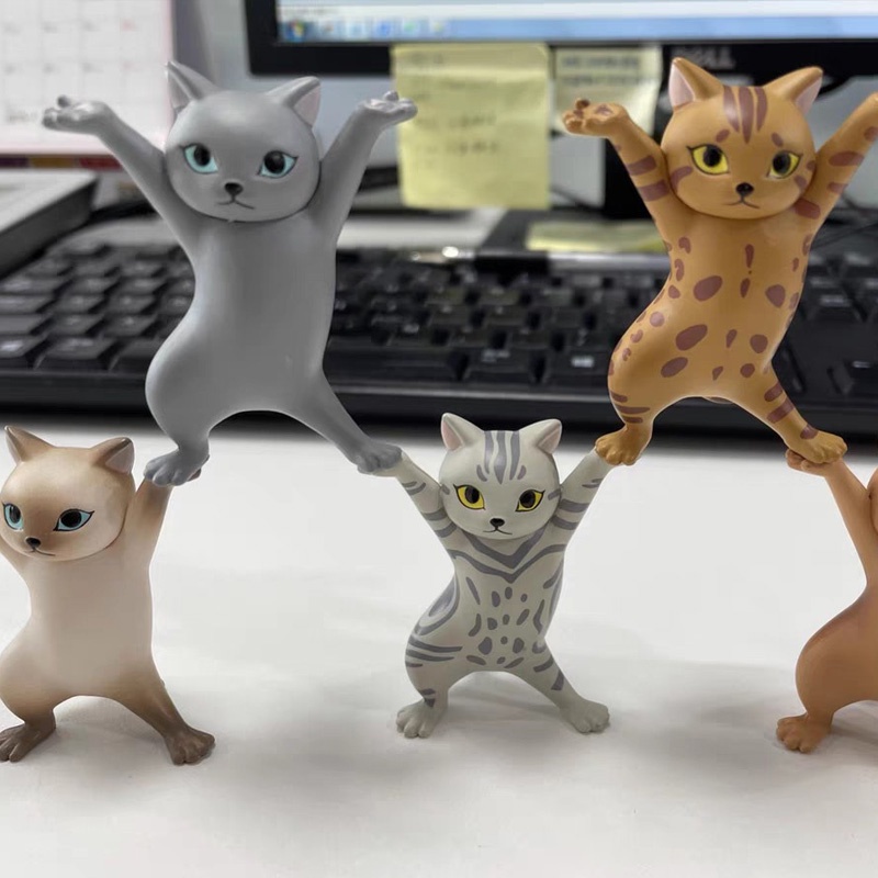 Dễ Thương Hộp Đựng Bút Hình Mèo Đáng Yêu Giá Đỡ