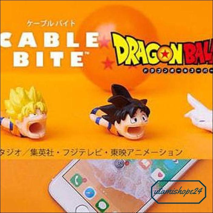 Phụ Kiện Bảo Vệ Đầu Dây Cáp Sạc Hình Nhân Vật Trong Dragon Ball