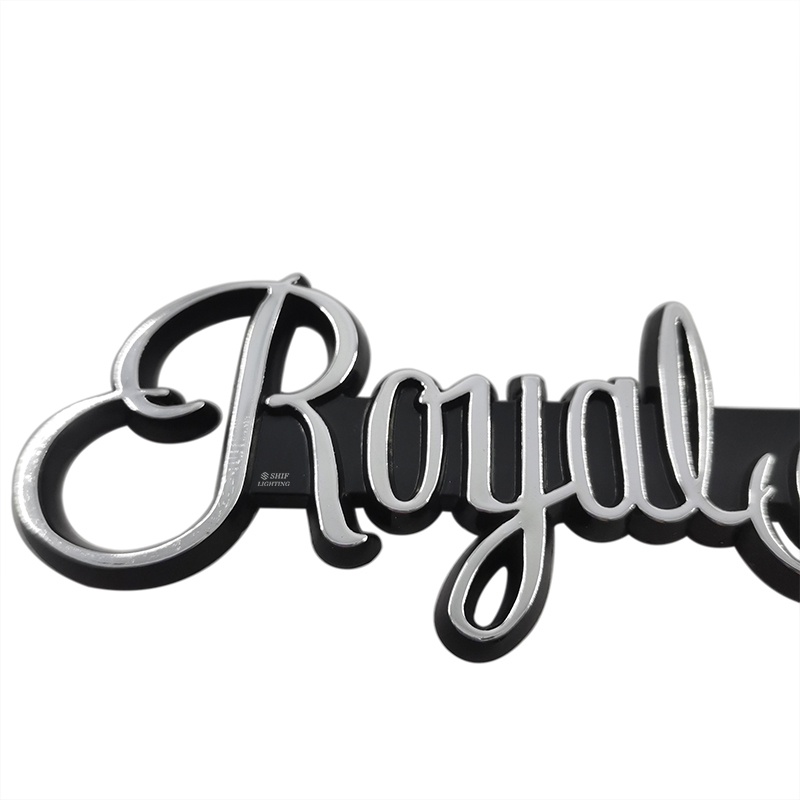 1 Miếng Dán Logo SALOON Hoàng Gia ABS Thay Thế Cho Nắp Cốp Xe Hơi TOYOTA ROYAL SALOON