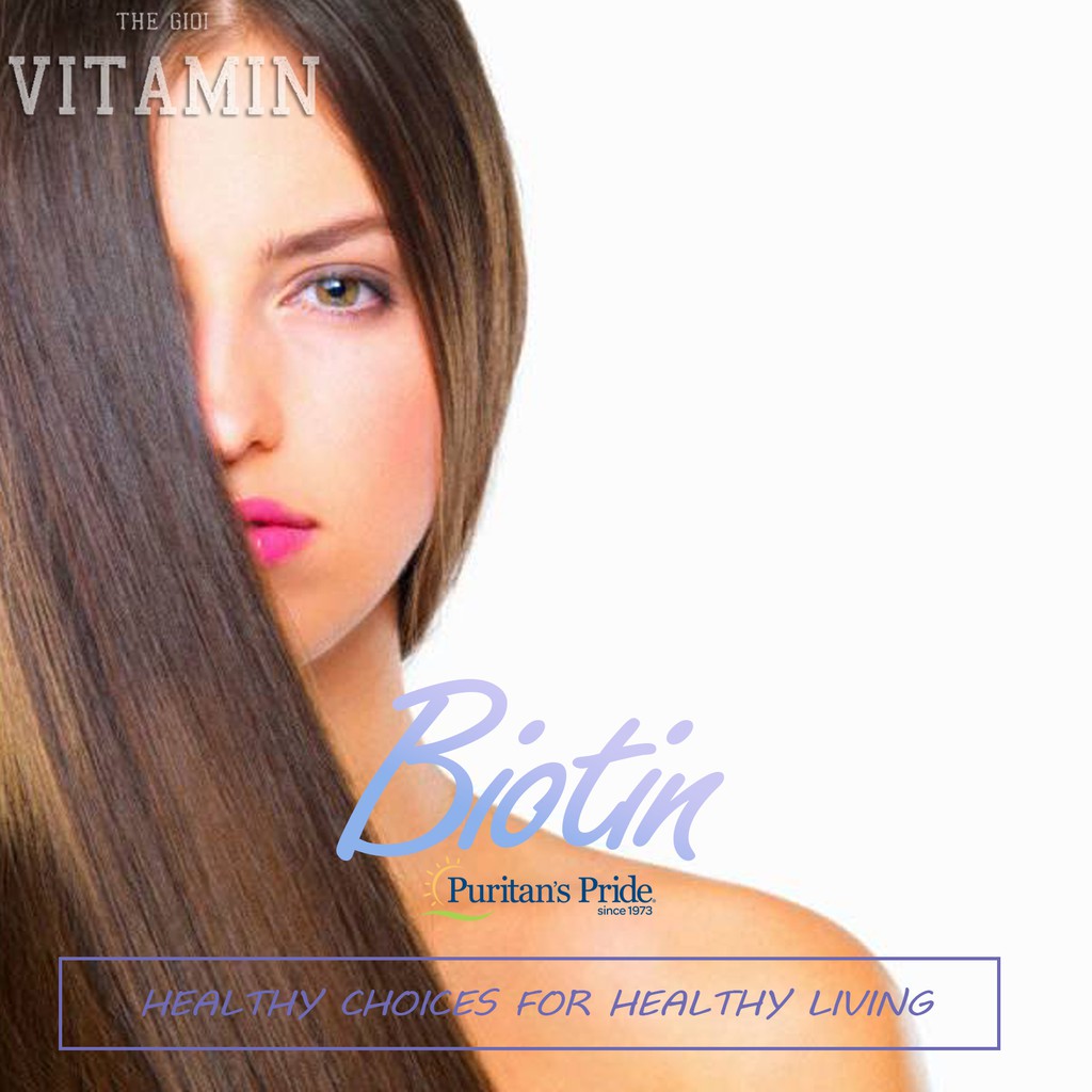 Giảm tóc gãy rụng, giúp mọc tóc, kiềm dầu cho da nhờn Ultra Mega Biotin 10.000mcg 50 viên Puritan's Pride | BigBuy360 - bigbuy360.vn