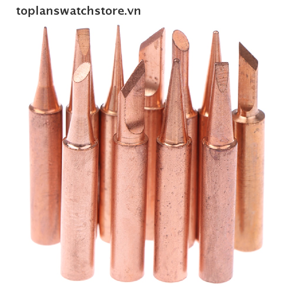Set 5 / 6 Đầu Hàn 900M-T Bằng Đồng Nguyên Chất Không Chì
 Vn VN VN
