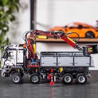 LEPIN MỚI - KING 90005 - MÔ HÌNH LẮP RÁP - LEGO TECHNIC 20005 XE TẢI CẦN CẨU CÓ ĐỘNG CƠ
