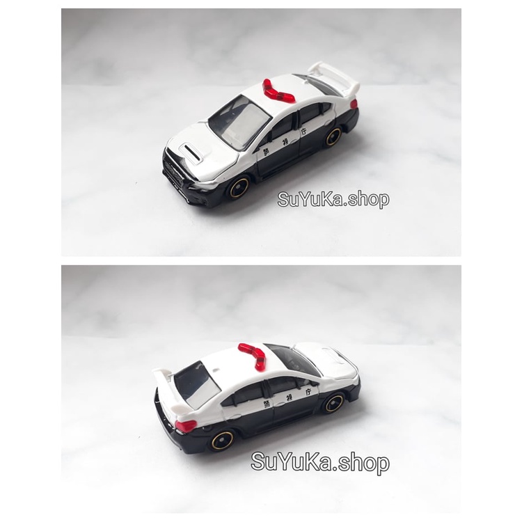 Xe Mô Hình Tomica c.sát màu trắng đèn đỏ