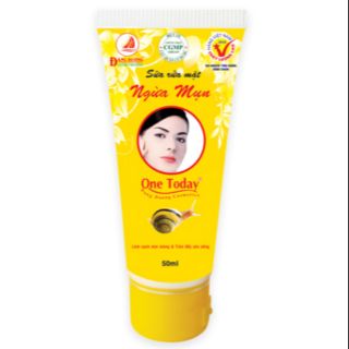 1 lốc 6 tuýp Sữa rửa mặt ngừa mụn One Today