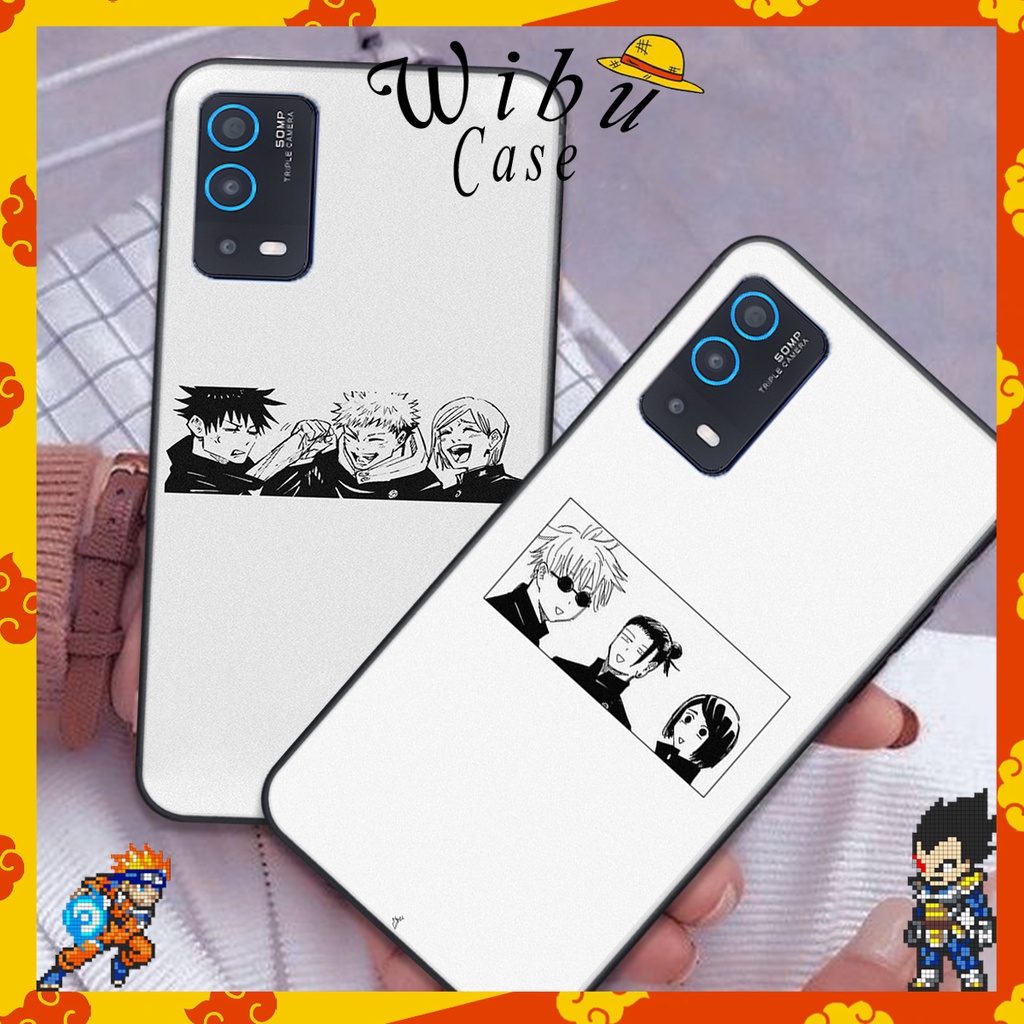 Ốp lưng OPPO A55 4G / A55 5G in hình Jujutsu Kaisen siêu ngầu . Ốp điện thoại Anime, Manga giá rẻ