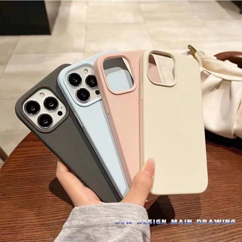 Ốp Điện Thoại Silicon Mềm Chống Sốc Chống Trượt Cho iphone 15promax 15pro 15 14 pro max 13 pro max 11 12 pro max