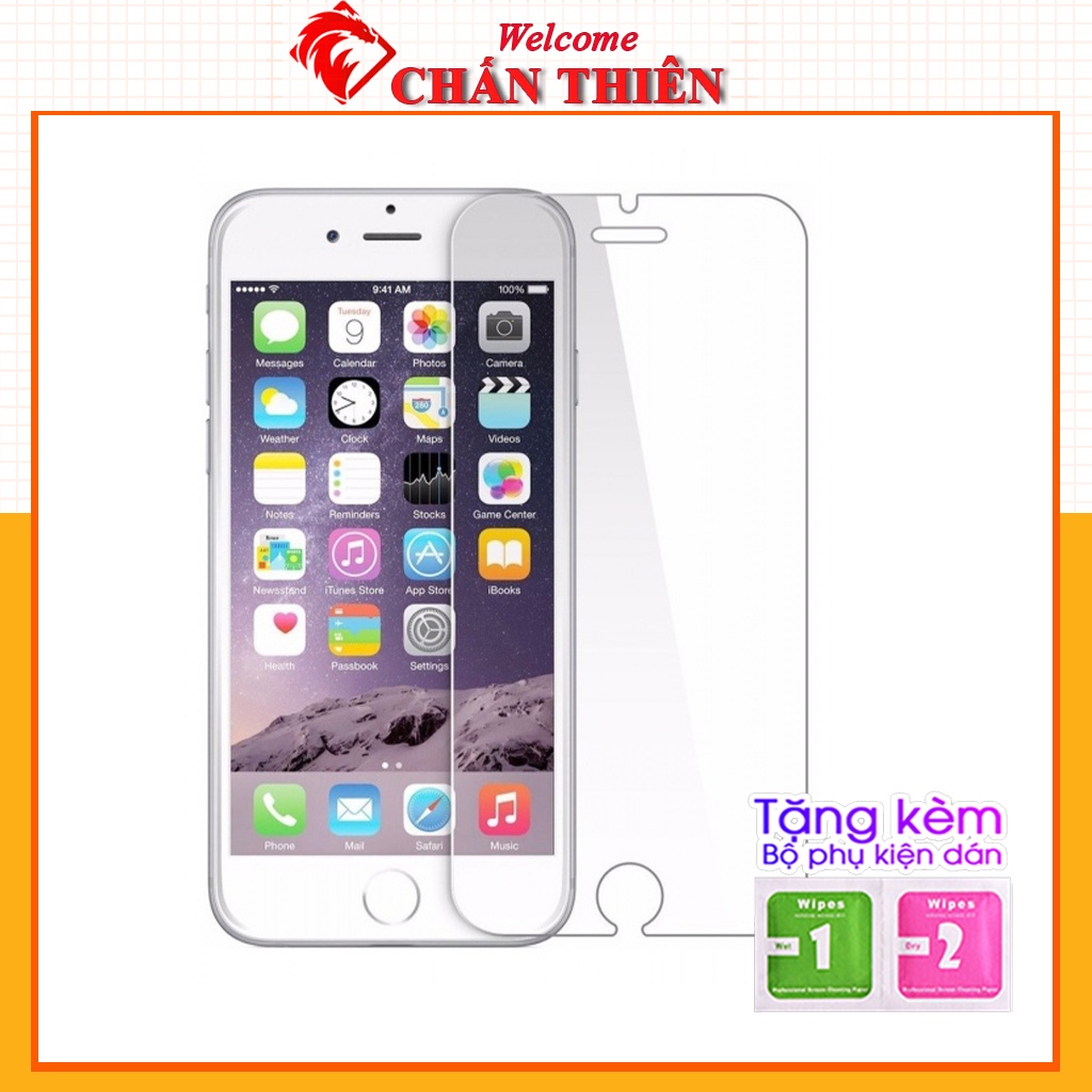 Cường lực iphone 5 5s 6 6s 7 8 8plus 7plus X Xsmax 11 Promax 12 Promax 13 Promax trong suốt KHÔNG FULL màn [TS]