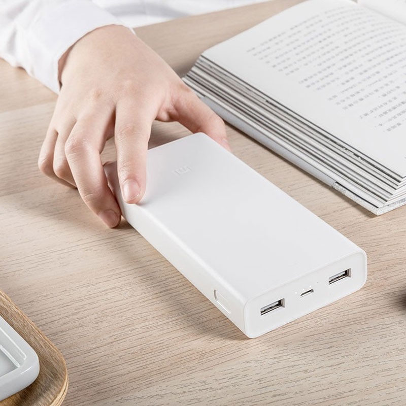 [ Bảo hành 12 tháng ] Pin sạc dự phòng 20000 mAh, pin dự phòng xiaomi chính hãng tích hợp mạch bảo vệ thông minh