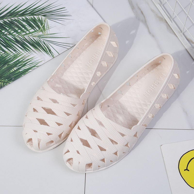 Giày nhựa dẻo nhiều màu đi mưa, đi biển siêu bền - GN11
