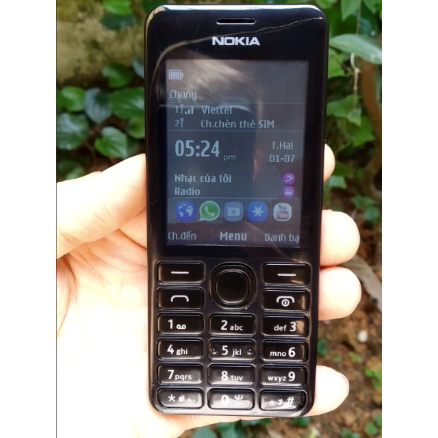 Điện thoại nokia 206(pin+sạc+thẻ nhớ)2 sim lướt chính hãng | BigBuy360 - bigbuy360.vn