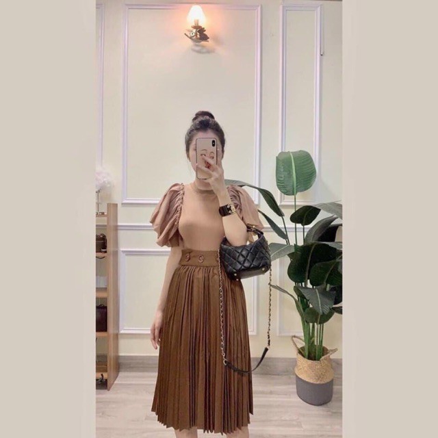 Áo kiểu cánh tiên tay voan ( kèm ảnh chụp )hot gia re