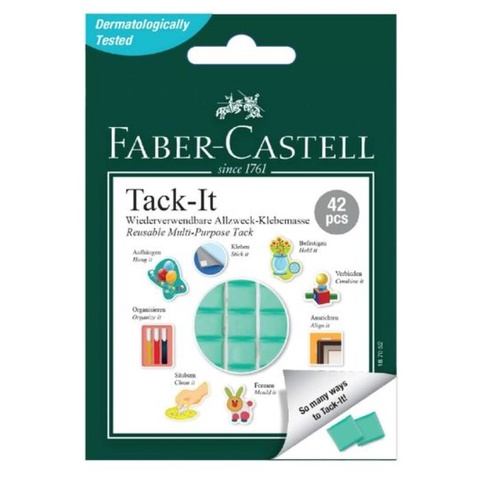 Đất sét dính Faber Castell Tack-It - 42/ 90 miếng