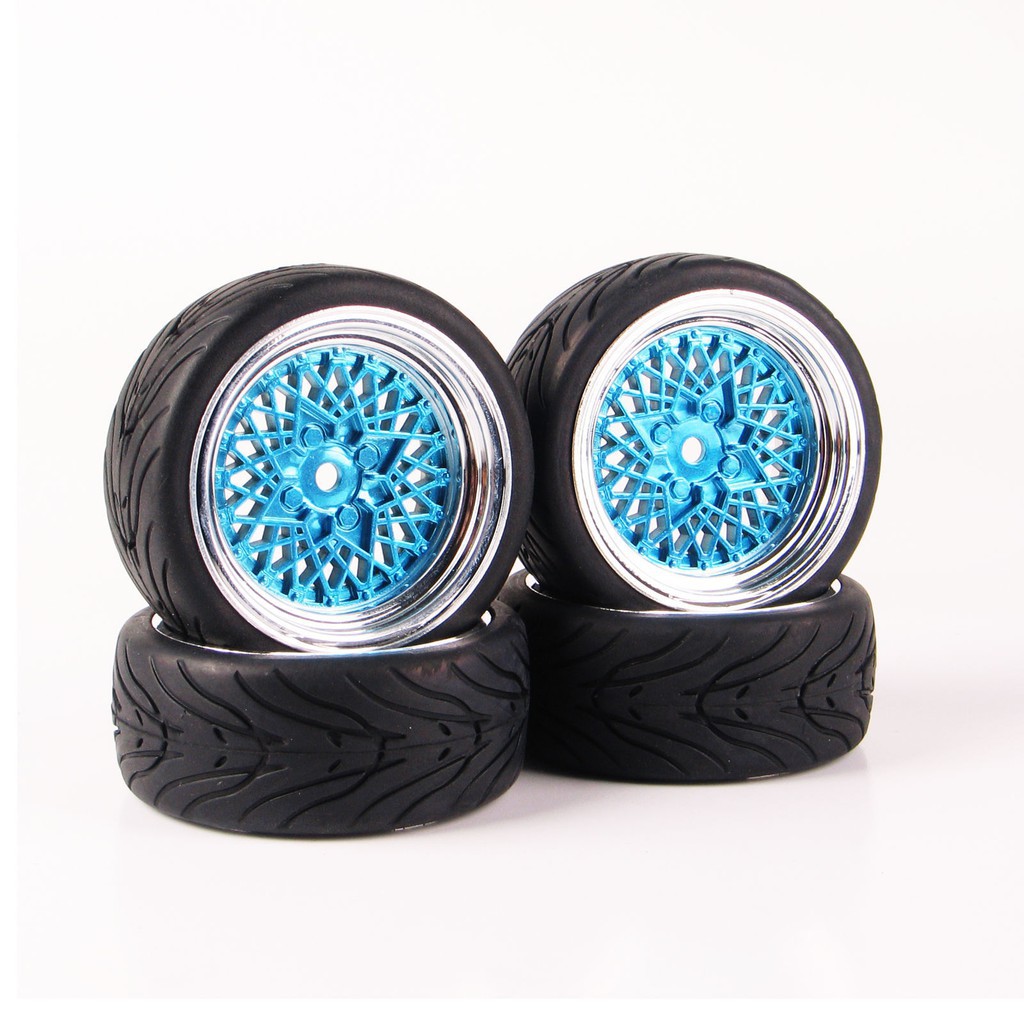 Set 4 lốp xe cho mô hình xe đua RC tỉ lệ 1/10