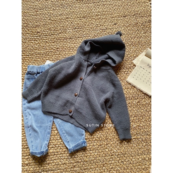 Cardigan len cho bé