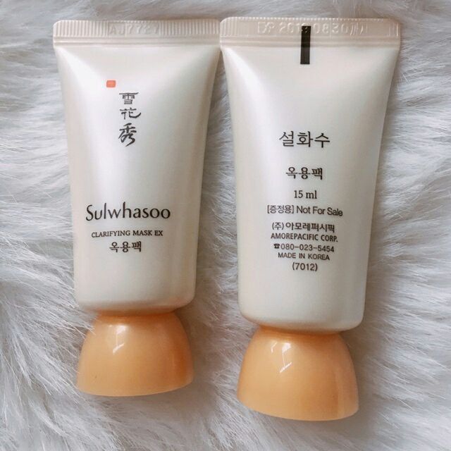 date mới]tuýp mặt nạ lột thảo dược trắng mịn da Sulwhasoo Minisize