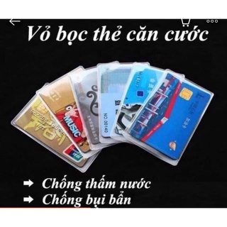 Bộ 10 bọc thẻ căn cước , căn cước công dân