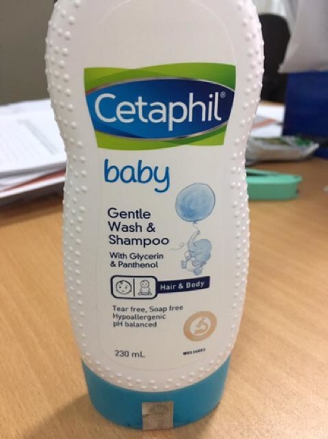 Sữa tắm gội 2 trong 1 Cetaphil Baby Gentle Wash &amp; Shampoo 230ml