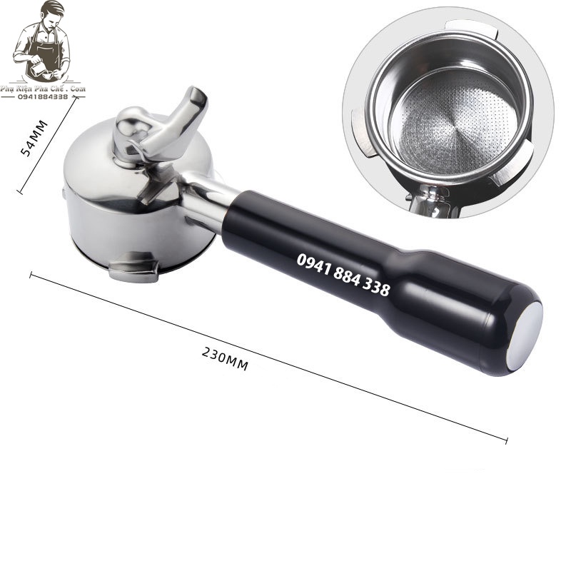 Tay Pha Đôi Cán Nhựa Máy Pha Cà Phê 54MM - Portafilter 54MM - Breville