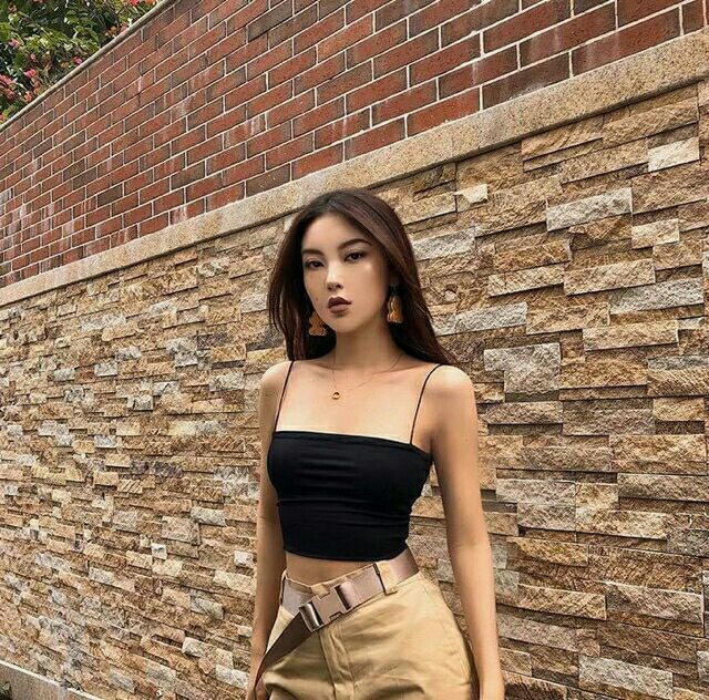 Áo 2 dây croptop 2 lớp cotton thoáng mát | BigBuy360 - bigbuy360.vn