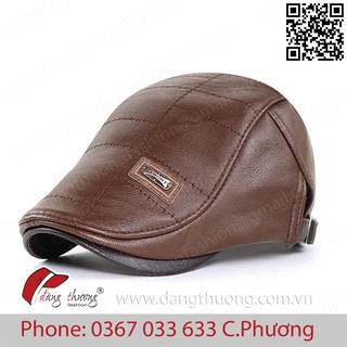 [HÀNG CÓ SẴN] [SHIP HỎA TỐC] Mũ nón nồi nam Da Pu cao cấp
