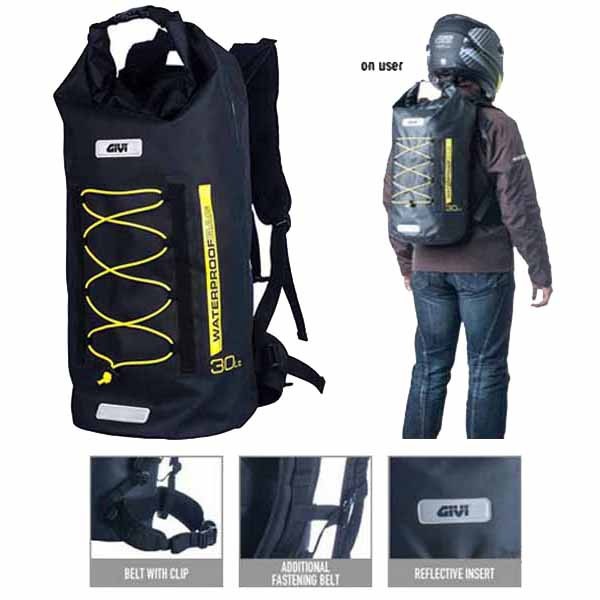 [THÔNG DỤNG] Balo Chống Nước Givi Prime Backpack 30Lít 01 PBP01 giúp bạn đựng được nhiều đồ cho những chuyến đi xa