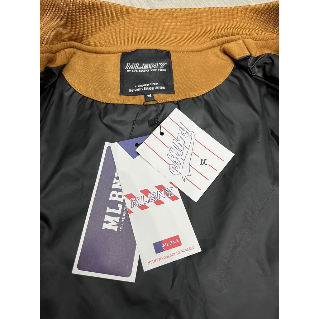 Áo Bomber 💯 MLBNY Chữ G 💯 Limited Unisex Nam Nữ Cá Tính Siêu Đẹp