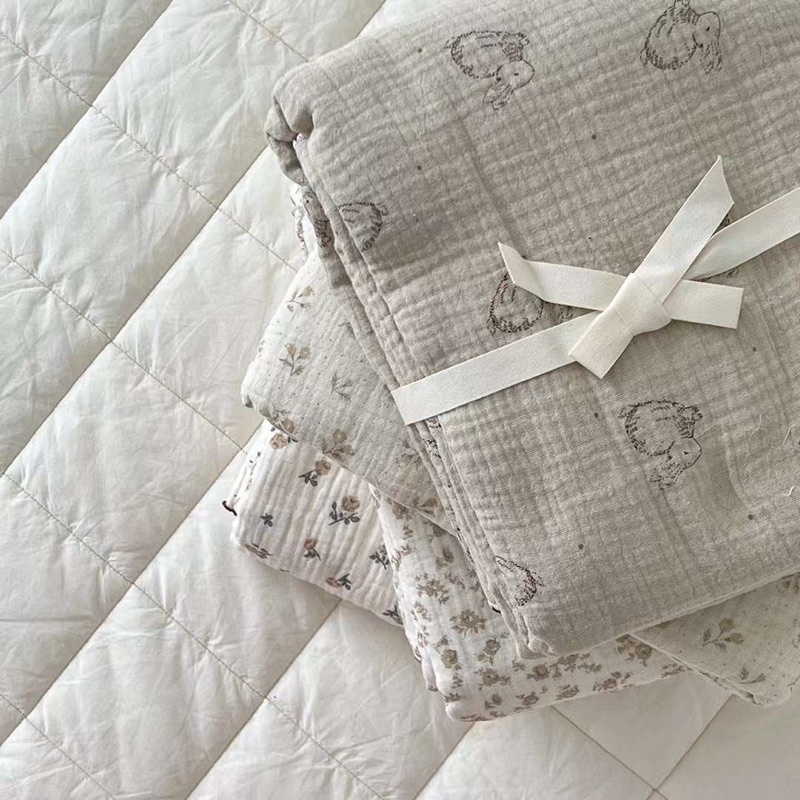 Chăn bamboo IGUN BEDDING chất liệu cotton sợi tre mềm mại thoáng mát