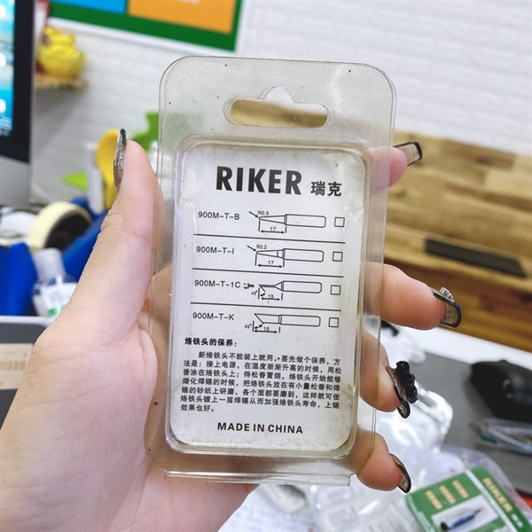 Mũi hàn RIKER trắng