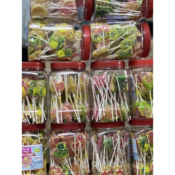 Kẹo dẻo que hình thú hủ 50que