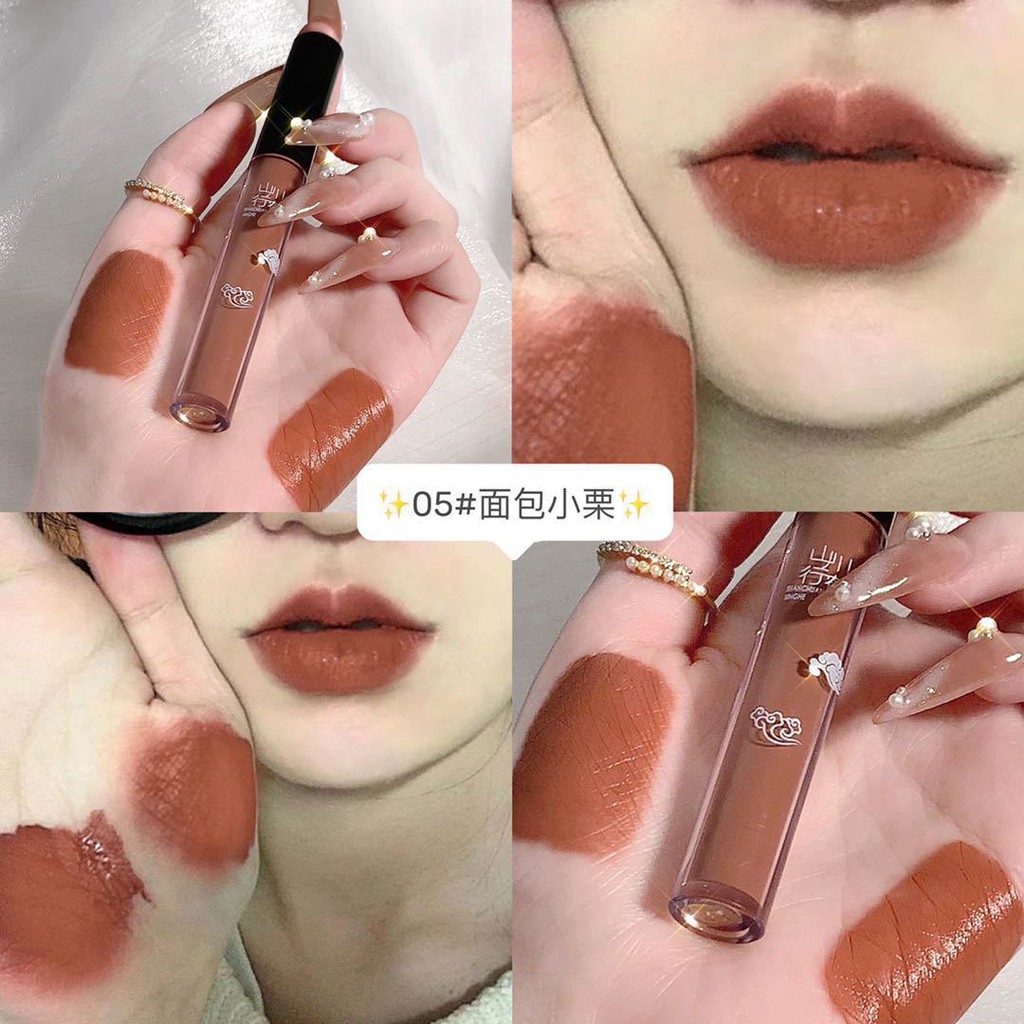 Son Môi Vongee Set 5 Cây Cổ Trang Hộp Đen Set Son 5 Màu Giá Rẻ - Sarah Beaute MP26