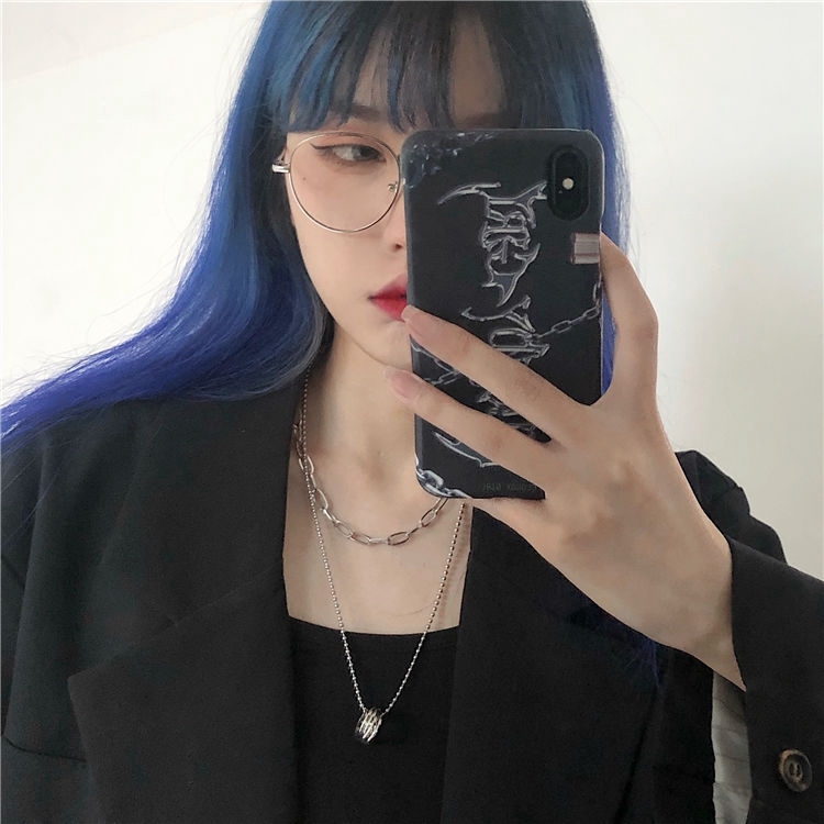 Vòng Cổ Hai Lớp Phong Cách Cá Tính Cho Nam 22358