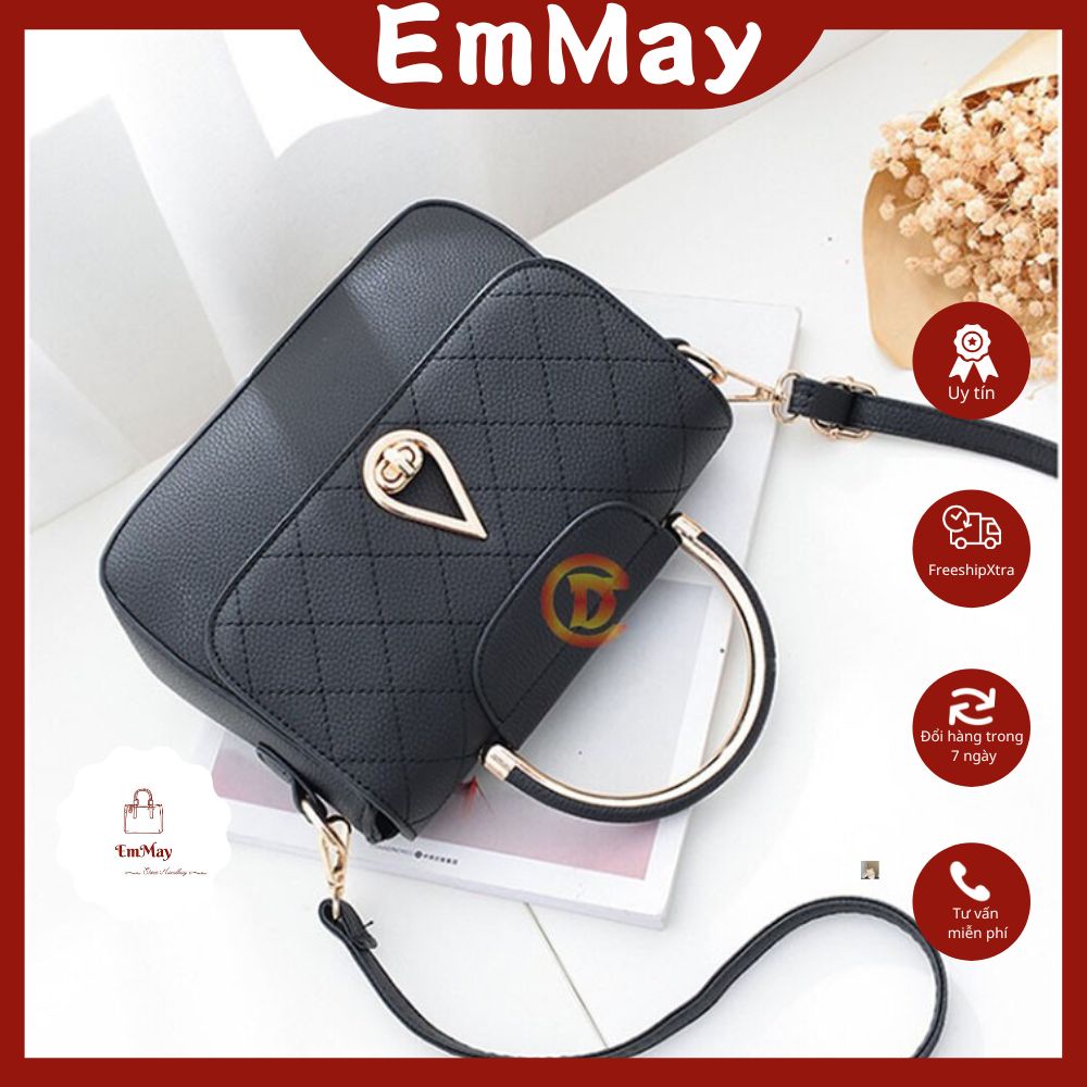 Túi xách đeo chéo thời trang giọt lệ BO07 túi xách tay đeo vai EMMAY