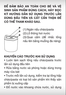 LỒNG NẤU CHÁO/PASTA BÉABA