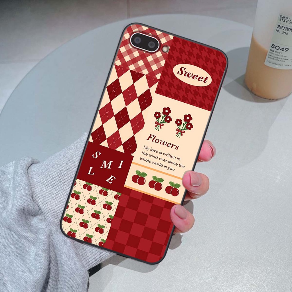 Ốp Oppo A3s / A1k họa tiết hoa, gấu thời trang, ốp dẻo bền đẹp