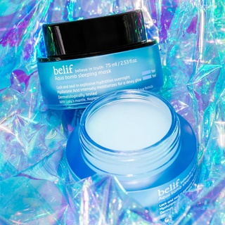 (Mini 10ml) Mặt nạ ngủ Belif Aqua Bomb Sleeping Mask
